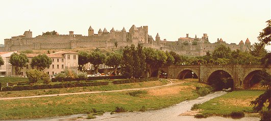 De vesting Carcassonne
