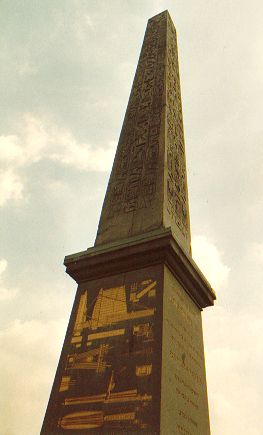 De obelisk van Farao Ramses II (mei 1984)